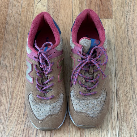 New Balance Shoes - New Balance Women's Brown, Red & Navy Sneakers